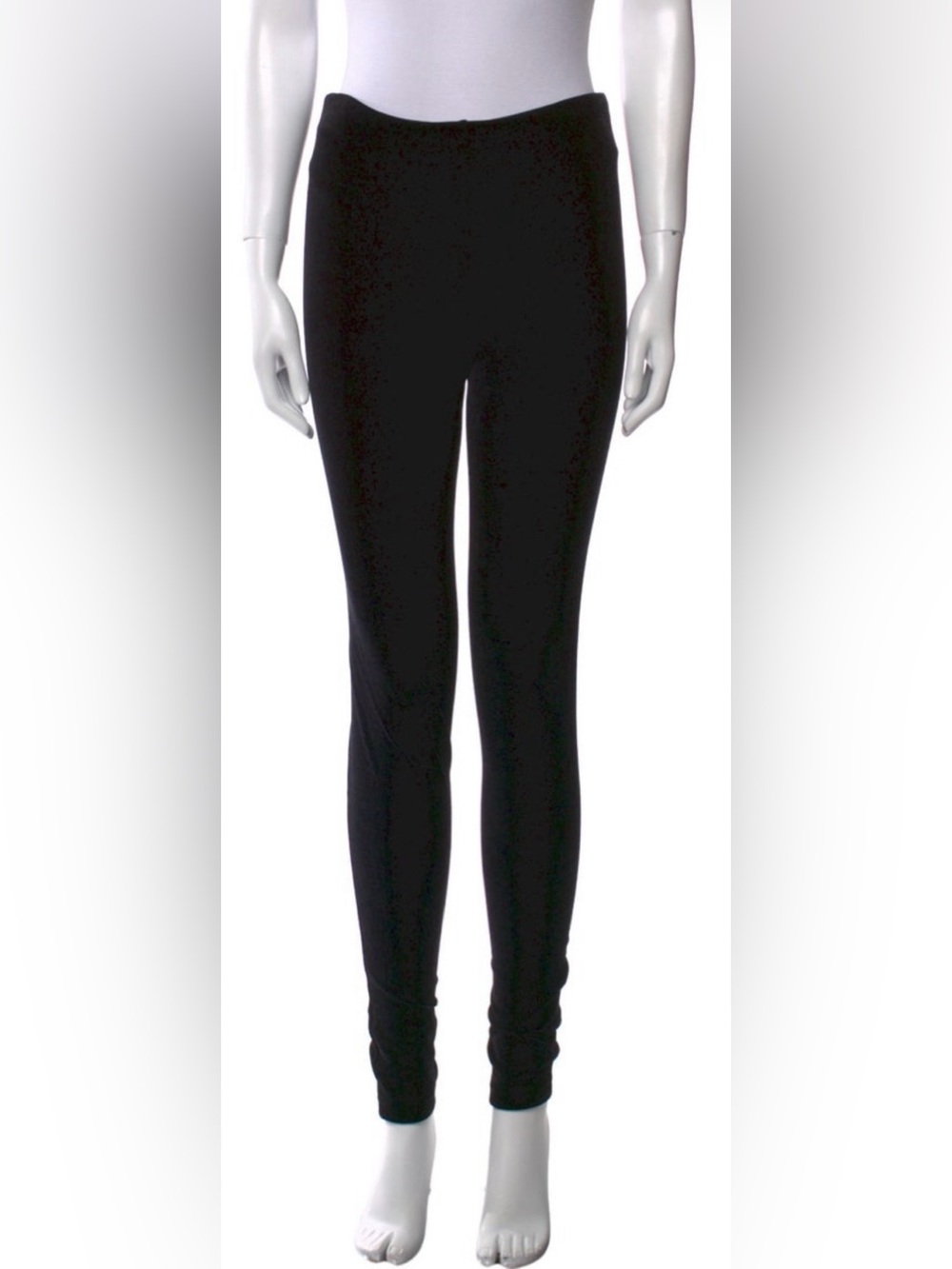 Ralph Lauren Black Label Velvet Skinny Leg Pants / Leggings Sz M